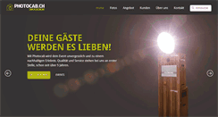 Desktop Screenshot of photocab.ch